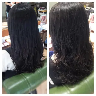 ロング 代表　しみず としやのヘアスタイル