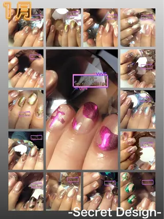 ネイル Rose Glass 高蔵寺店のネイルデザイン