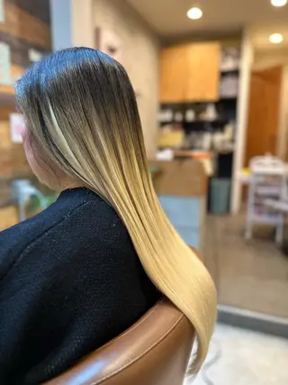 ロング 青石 ちゃおのヘアスタイル