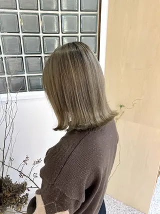 ミディアム カラー 【YUIMARL】 TATSUYAのヘアスタイル