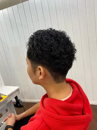 ショート メンズ 藤井 拓也のヘアスタイル