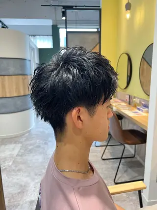 メンズ こだわりカラー🕊️ 坪井美南🌼のマツエク・マツパデザイン