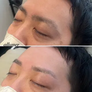 メンズ アイブロウ メンズ眉毛サロン allumerりさの眉毛・アイブロウイメージ