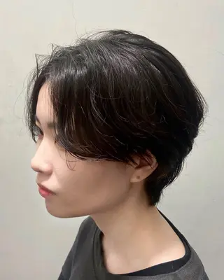 ショート モリ アヤノのヘアスタイル