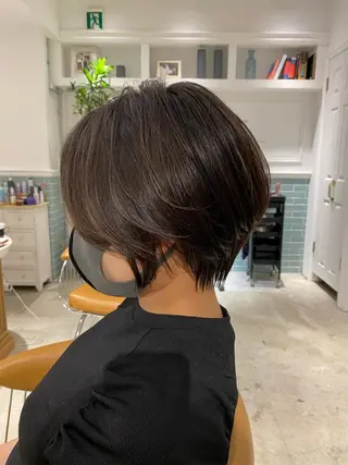 ショート 髪質改善レイヤー/ ボブたんの翔太のヘアスタイル