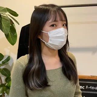 セミロング こいけ みきののヘアスタイル