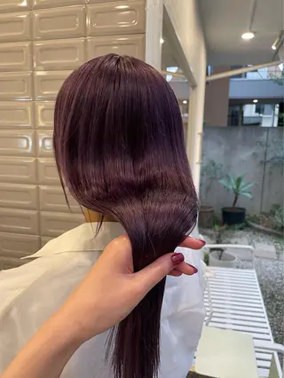 ロング カラー Glimpseあやね 🎀大濠/髪質改善のヘアスタイル