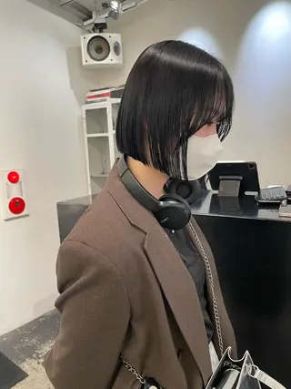 ショート カラー パーマ ヘアアレンジ メンズ キッズ ネイル マツエク・マツパ アイブロウ 艶ハイトーン/ヘア アレンジAYAKAのヘアスタイル