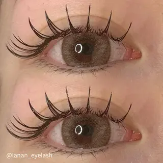 マツエク・マツパ 束感まつ毛専門サロン 【LANAN】のマツエク・マツパデザイン