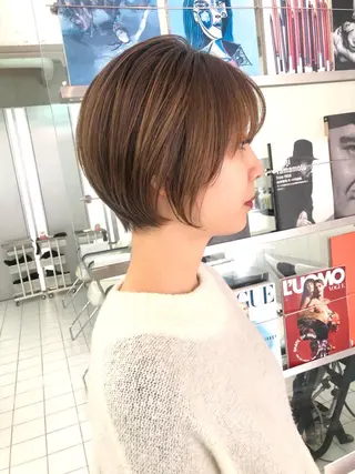 カラー 牛澤 優斗のヘアスタイル