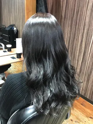 ロング カラー 韓国レイヤーカット★ 小林大樹のヘアスタイル