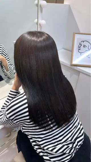 カラー レイヤーカット/ 艶カラー/山内一暉のヘアスタイル