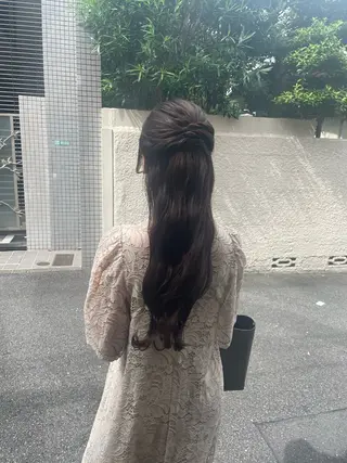 ロング ヘアアレンジ リ ノのヘアスタイル
