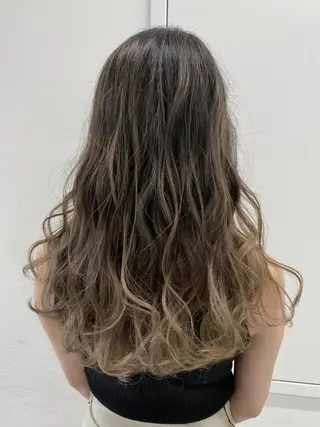ロング カラー 【公式】amble luxe 中野のヘアスタイル