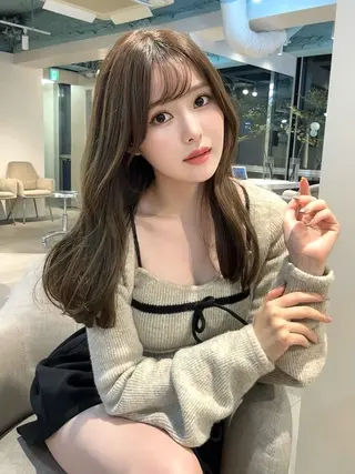 ロング 中園 祥吾のヘアスタイル