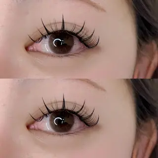 マツエク・マツパ Babe 天神 ayamiのマツエク・マツパデザイン