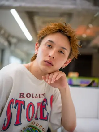 カラー メンズ ANY/メンズ特化/ シバヤ ユウキのヘアスタイル