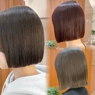 ショート カラー 田中航平/渋谷ボブ/ レイヤーボブのヘアスタイル