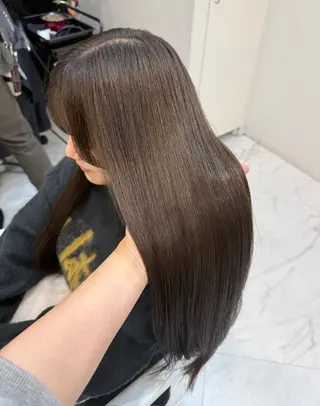 ロング 髪質改善×艶カラー / sayaka🤍のヘアスタイル