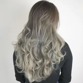 ロング MORISAKI ✂︎縮毛矯正のヘアスタイル