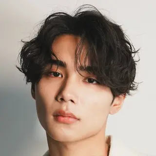 ショート パーマ メンズ 藤川 明英里のヘアスタイル