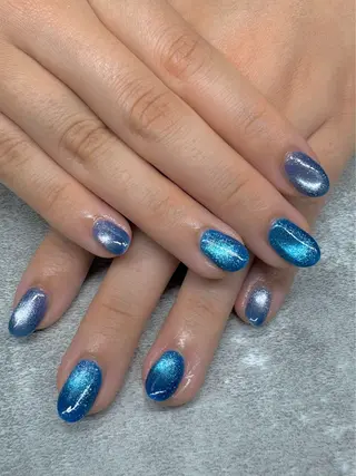 ネイル パラジェルフィルイン マグネット/倉持のネイルデザイン