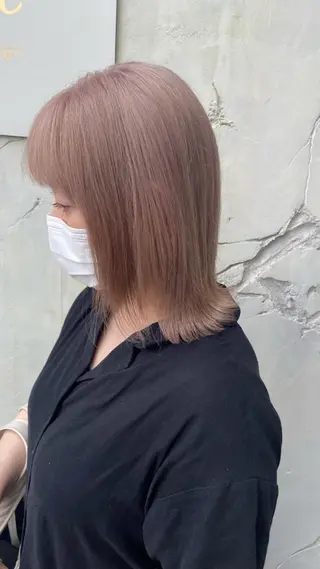 セミロング 🦭☪️Azumi 縮毛矯正☪️🦭のヘアスタイル