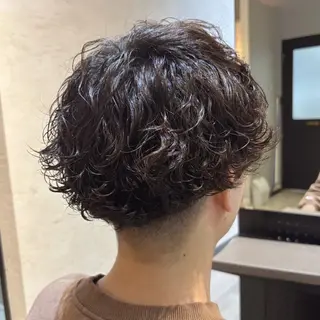 ショート パーマ メンズ ONE.STOP. LABO/メンズのヘアスタイル