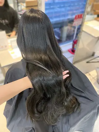ロング カラー 🖤韓国･網紅 KOYUKI🖤のヘアスタイル