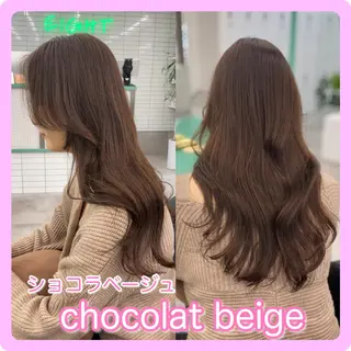 ロング カラー 推しヘア🎀 NATSUNEのヘアスタイル