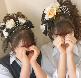ヘアアレンジ 🦋Misaki🦋 メンズパーマ/着付けのヘアスタイル