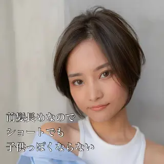 ショート カラー 田中航平/渋谷ボブ/ レイヤーボブのヘアスタイル