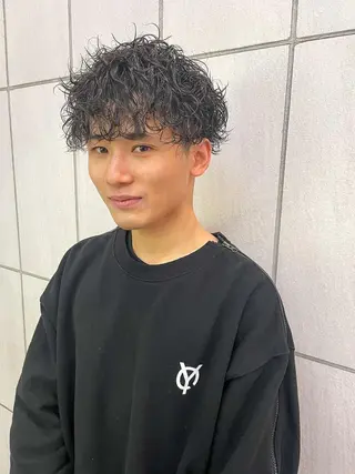 メンズ 🐰パーマモデル募集 🐰大場杏里🐰のヘアスタイル