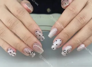 ネイル 神田 ココナッツのネイルデザイン