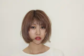 ショート カラー ha'な  hair所属・堀 剛大のヘアスタイル