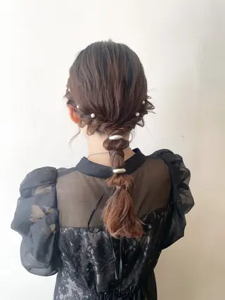 ロング ✨透明感ケアカラー✨ 長野ゆきなのヘアスタイル