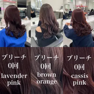 カラー ブリーチなし透明感 💗RYOTAのヘアスタイル