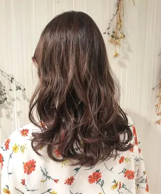 ロング ⟡.·韓国ヘア*.゚ 室岡 咲希のヘアスタイル