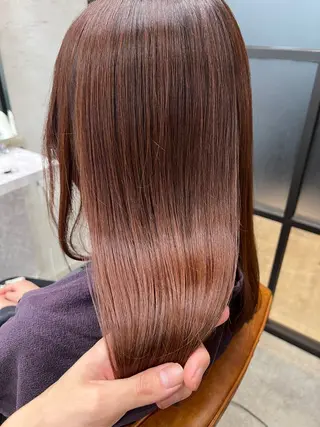 ミディアム ⭐️縮毛矯正特化 小松邦彦⭐️のヘアスタイル