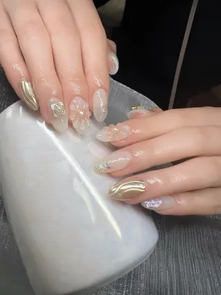 ネイル Lee Nails チップ長さだし専門店のネイルデザイン