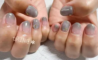 ネイル tRING* しいの木台のネイルデザイン