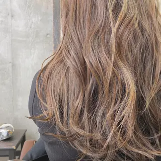 セミロング カラー ヘアアレンジ 【ダメージレス施術】 【透明感】北村 拓也のヘアスタイル