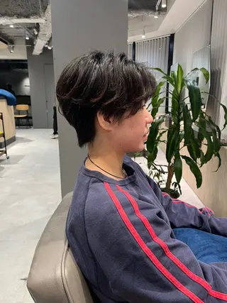 ショート SNSモニター募集！ くせ毛特化/大村のヘアスタイル