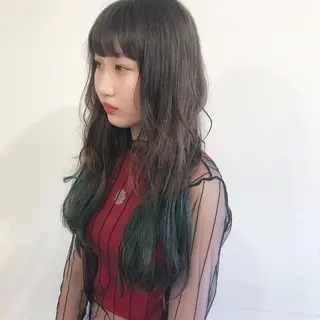 セミロング カラー matsuzawa marinaのマツエク・マツパデザイン