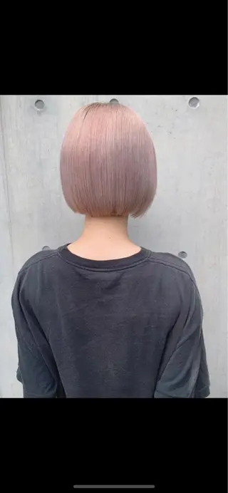 ショート 透明感カラー🌿ボブ ✨飛田　ケイのヘアスタイル