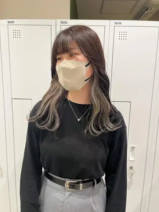 カラー 河原 楓樹のヘアスタイル