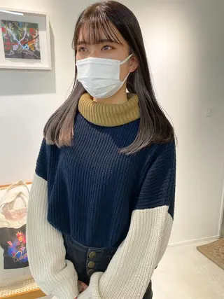 ロング カラー fit stand /HIIRAGIのヘアスタイル