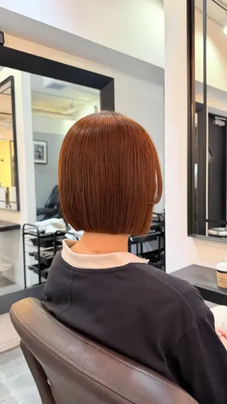 ミディアム 🍒無料ボブカット/ moe🍒のヘアスタイル