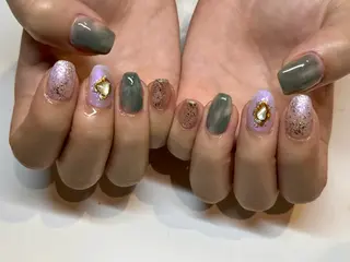 ネイル 猫村のネイル 部屋のネイルデザイン