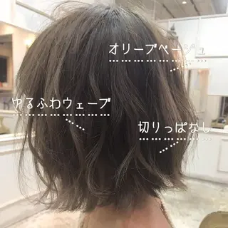 ショート カラー RUKA 美容院×ネイリストのヘアスタイル